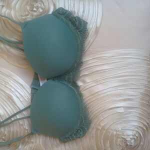 Pretty Sage Green Auden Bra